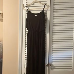Black maxi dress from Lush size L!